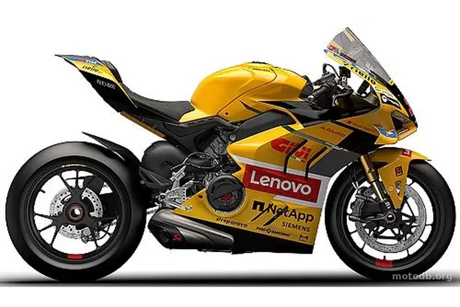Ducati 1100 Panigale V4 S Bagnaia World Champion Replica