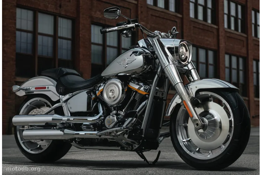 Harley-Davidson 1920 Softail Fat Boy Gray Ghost FLSTFI