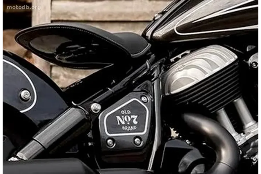 Indian 1890 Chief Bobber Dark Horse Jack Daniel's