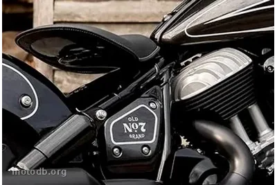 Indian 1890 Chief Bobber Dark Horse Jack Daniel's