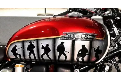 Triumph 1200 Bonneville T 120 "Elvis Presley"