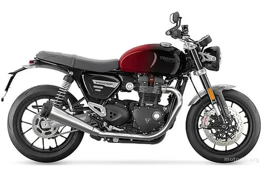 Triumph 1200 Speed Twin Red Stealth Edition
