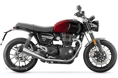 Triumph 1200 Speed Twin Red Stealth Edition