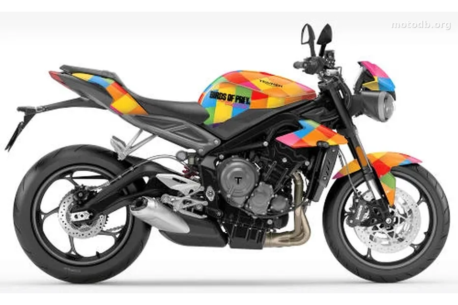 Triumph 765 Street Triple RS Harley Quinn