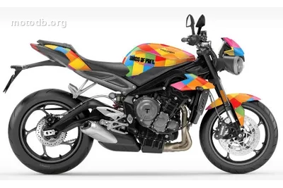 Triumph 765 Street Triple RS Harley Quinn