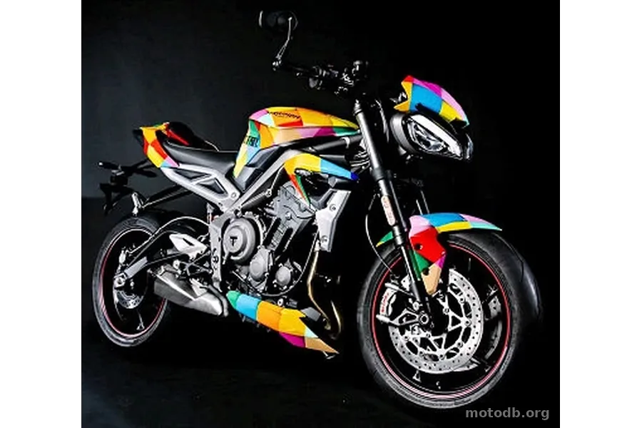 Triumph 765 Street Triple RS Harley Quinn