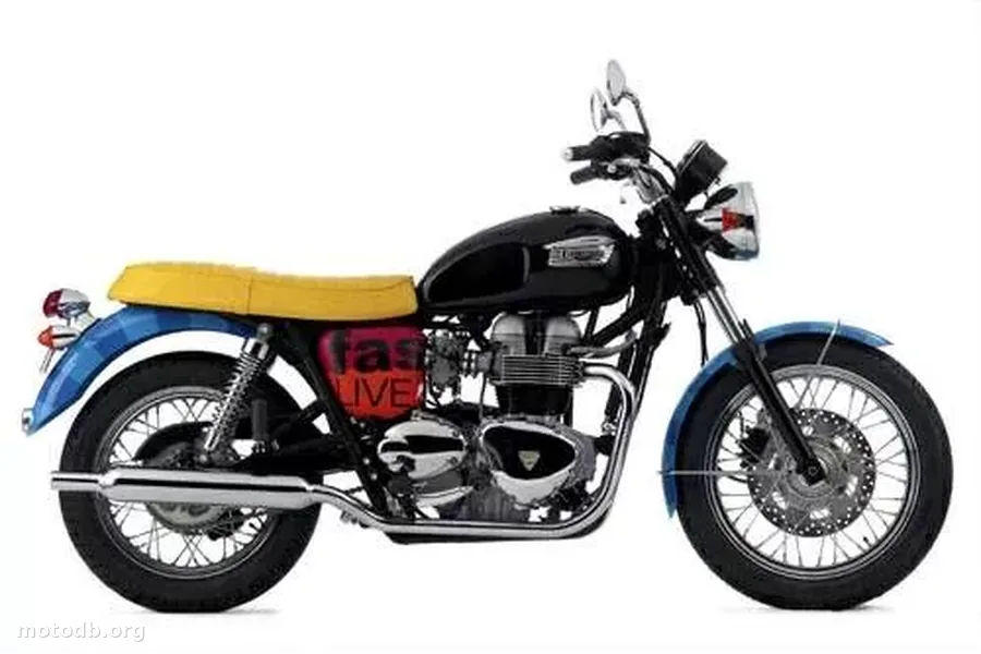 Triumph 865 Bonneville édition Paul Smith Live Fast