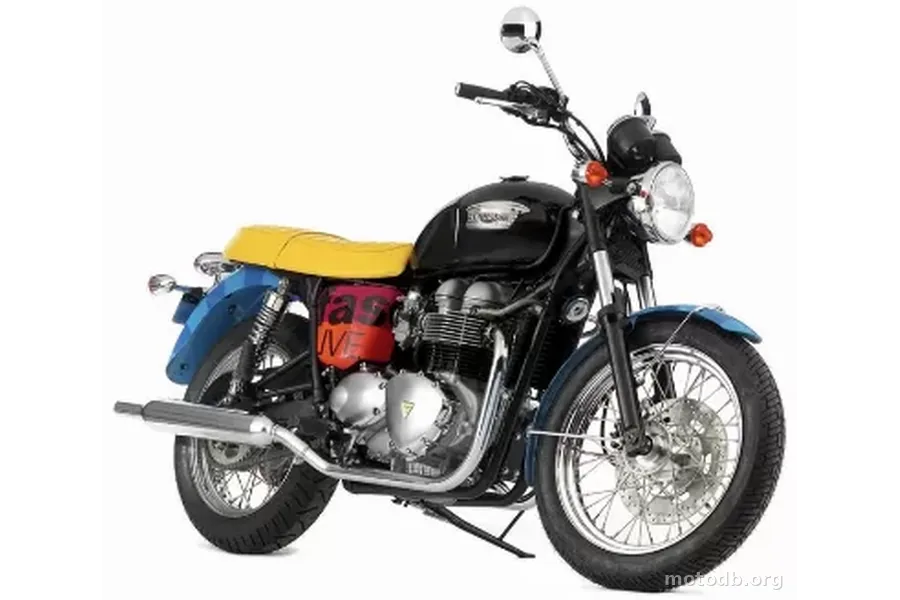 Triumph 865 Bonneville édition Paul Smith Live Fast