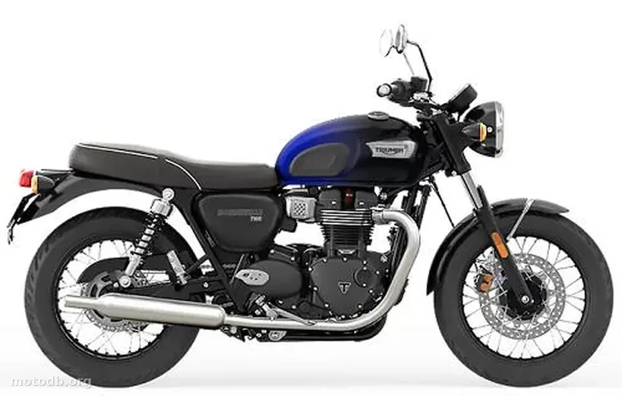 Triumph 900 Bonneville T 100 Blue Stealth Edition