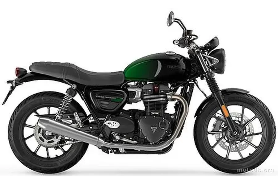 Triumph 900 Speed Twin Green Stealth Edition