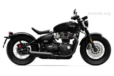 Triumph Bonneville Bobber Black