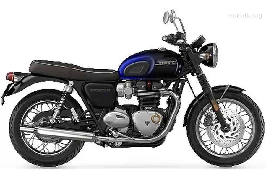 Triumph Bonneville T120 Blue Stealth Edition