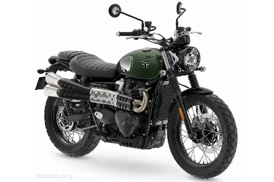 Triumph Scrambler 900 Orange Stealth Edition