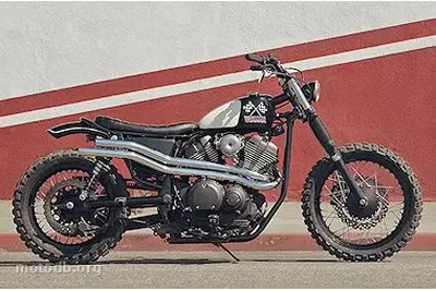 Yamaha SCR 950 Yard Built - Chequered -
