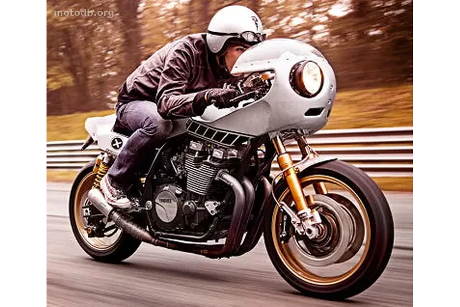 Yamaha XJR 1300 Yard Built -Eau rouge- by Deus